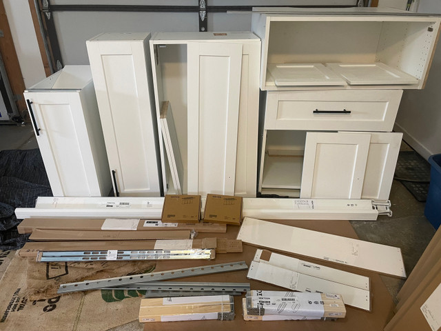 IKEA kitchen cabinets and accessories (will separate) in Cabinets & Countertops in London