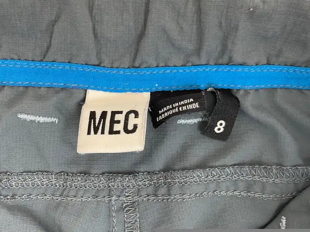 MEC Hiking Shorts - Youth Size 8 - Excellent Condition! in Kids & Youth in St. Albert - Image 6