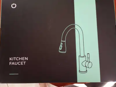Brand new in box. Forious Pull Down Kitchen Faucet. Installation instructions included. Asking $50....