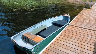 For sale is 12ft aluminum fishing boat. Crestliner. In great condition, no leaks. Used it all last y...