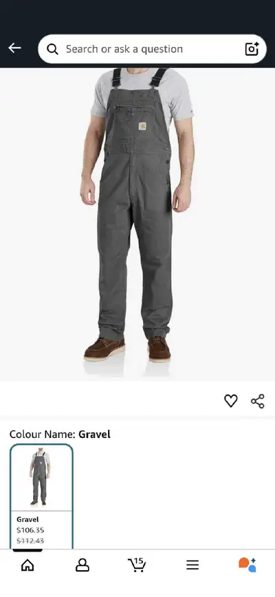 Carhartt Overalls, View more