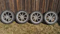 Konig Helium 17" wheels with 215/45/17 tires