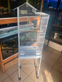 18'' L* 14'W'* 39'H' cage with stand on sale at TT pets