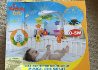 *BRAND NEW* KiddoLab Baby Crib Mobile w/ Lights & Relaxing Music