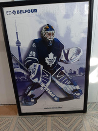Ed Belfour Toronto Maple Leafs Framed Poster
