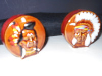 VINTAGE NATIVE AMERICAN  SALT AND PEPPER