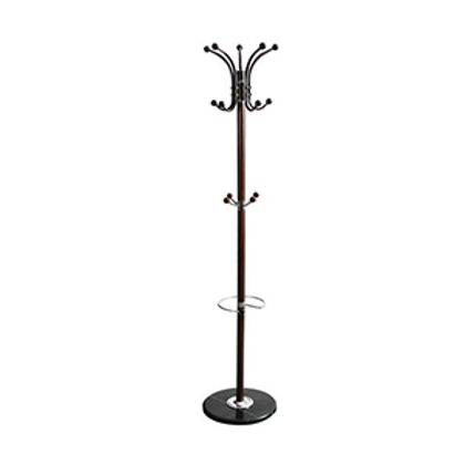 COAT RACK WITH THREE LEVEL STORAGE REAL BLACK MARBLE HEAVY BASE in Dressers & Wardrobes in Oakville / Halton Region - Image 3