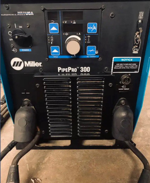 Used, MILLER PipePro 300!! 450 AMP!! Multiprocess welder!!! for sale  