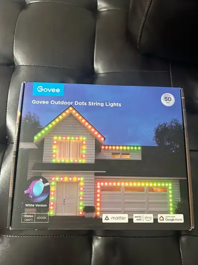 Govee Outdoor Dots String Lights 50ft, View more