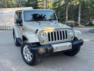 For sale is a near mint condition 2 door 2017 Jeep Wrangler Sahara. Clean inside and out, with only...