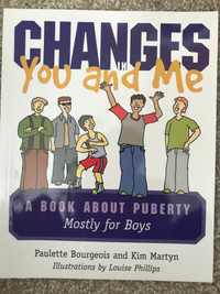 books on puberty, hygiene and facts of life for boys