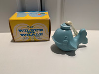 Vintage Avon Wilbur the Whale Soap-on-a-Rope 1970s (New)