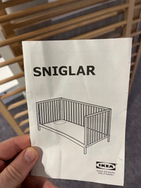 IKEA lit de bébé Sniglar
