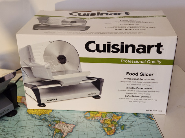 Cuisinart Food Slicer (1 new in the box & 1 used) in Other in Windsor Region