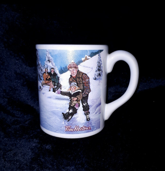 Tim Hortons SKATING POND Coffee Mug Cup 2003 Hockey Winter Theme in Arts & Collectibles in Truro - Image 3