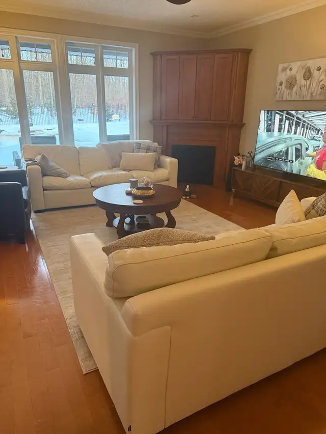 Pallisar full grain leather sofa. in Couches & Futons in Kitchener / Waterloo - Image 6