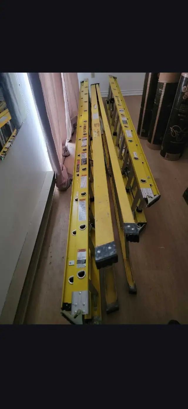 Featherlite 20 ft / 24 ft / Fiberglass Extension Ladder | Ladders ...