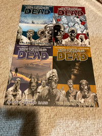 Walking Dead Trade Paperbacks Vol 1,2,3,4