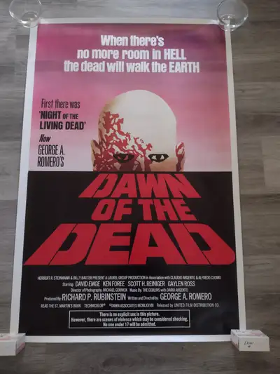 DAWN OF THE DEAD MOVIE POSTER., View more