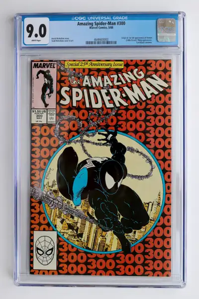 Amazing Spiderman 300 CGC 9.0 9.2 9.4 McFarlane Signed CBCS 8.0, View more