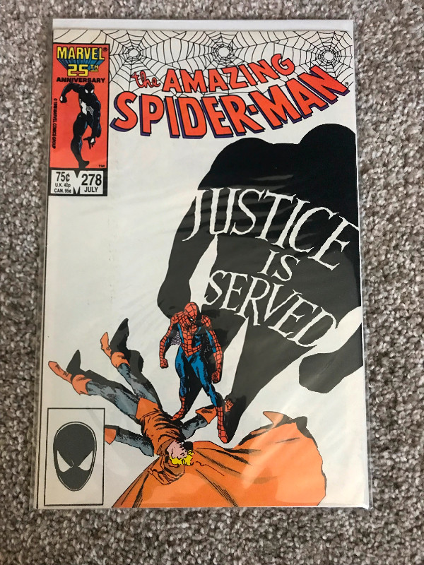 AMAZING SPIDERMAN #278 in Comics & Graphic Novels in Strathcona County - Image 3