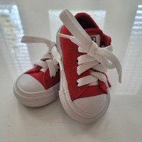 Red Converse Baby Shoes