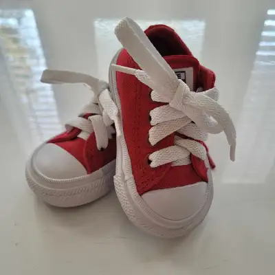 Red Converse Baby Shoes, View more