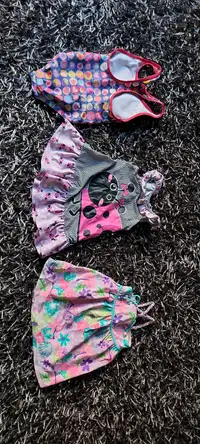Lot baby swimming suit and swimming dresses  3T speedo 