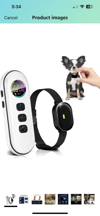 Ultra-Small Dog Shock Collar,, View more