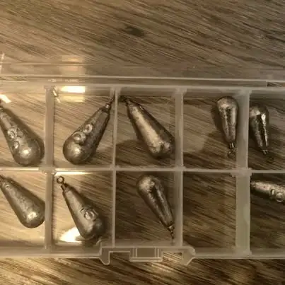 Fishing Sinkers – 9 Pieces