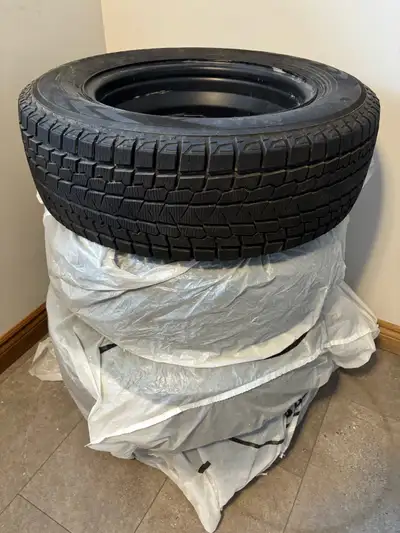 Very good condition.Lots of tread left. Only used one and a half seasons. Including rims that fit Ni...