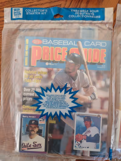 Factory sealed Sports Collectors Digest magazines 1991 with 18 out of print cards. Baseball with Bo...