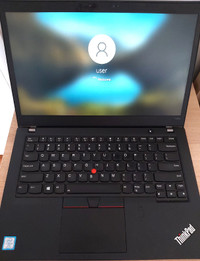 Mint! Lenovo ThinkPad T480s i5-8350u 16GB RAM Touchscreen