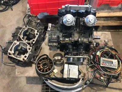 I have a complete Sno pro 500 motor with D&D 720 big bore need a piston & cylinder replated includes...