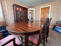 Solid Mahogany Dining Room by Gibbard
