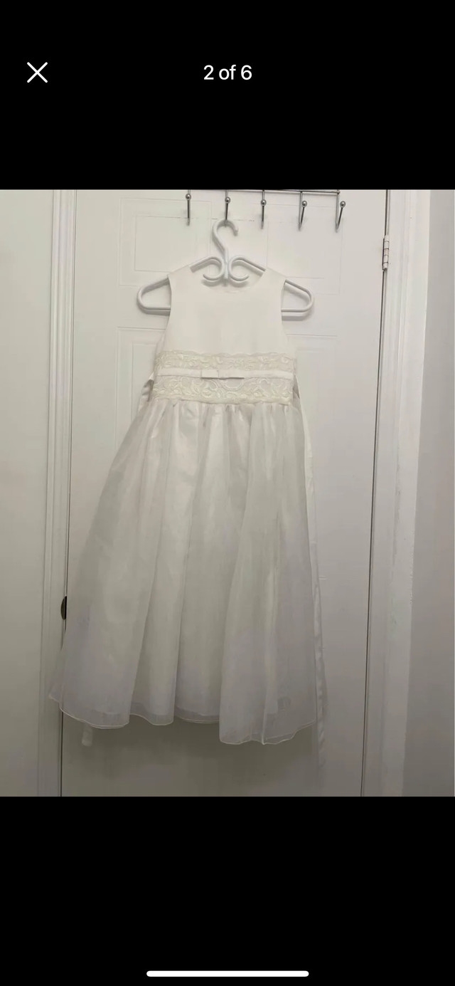 Flower girl or party dress  - pearl color. in Kids & Youth in Markham / York Region - Image 2