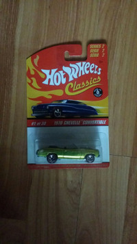 New Carded Hot Wheels Classics Series 2 1970 Chevelle Convert