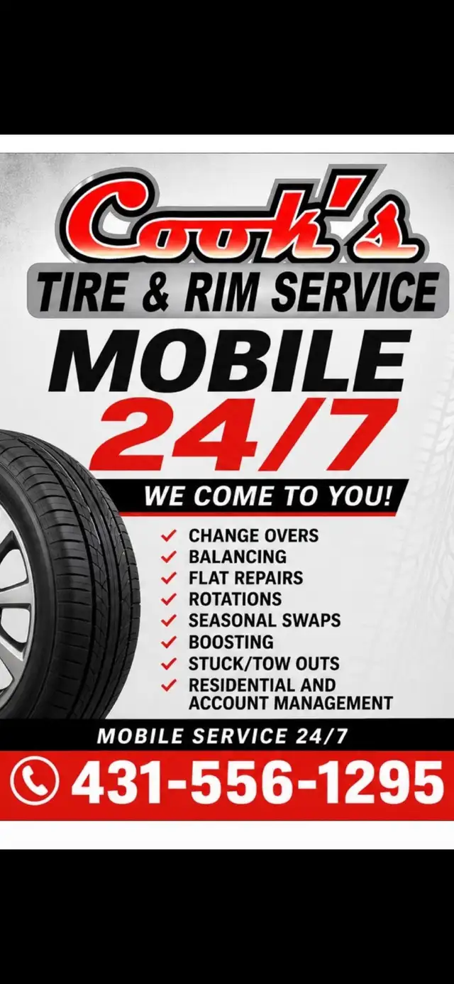 Cooks tire and rim service 