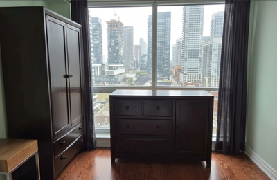 Solid Wood Bedroom Set – Dresser & Matching Armoire (Espresso), View more