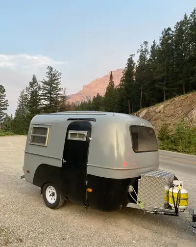 1973 13’ boler New frame with axel and paint in 2023 2” ball 2 New tires and new spare. 14” 3 speed...