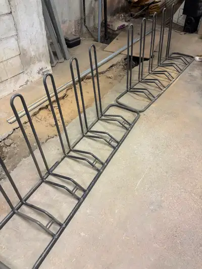 METAL BIKE RACKS / BIKE STANDS – BRAND NEW – $40 FOR BOTH, View more