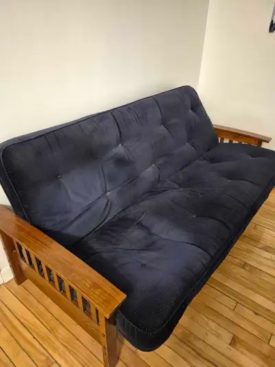 Futon métal convertible en lit, View more