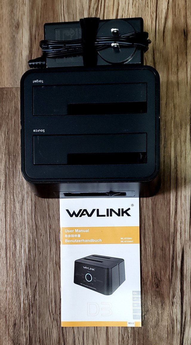 WAVLINK  Model: WL-ST334U Docking and Drive Cloning Station   in Other in Kingston - Image 3