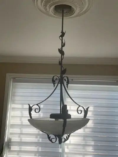 Luminaire suspendu laiton antique - Lebourgneuf, View more