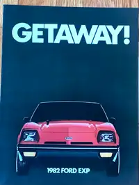 1982 FORD EXP BROCHURE FOR SALE