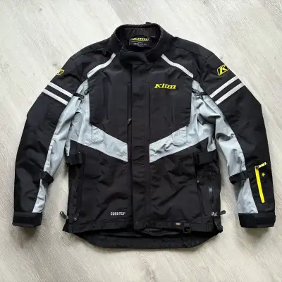 Klim Latitude Jacket Goretex Black Motorcycle Riding Men (Large), View more