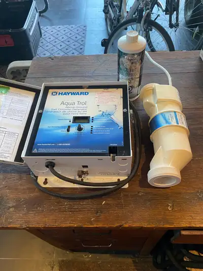 système au sel picine hors terre, View more