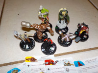 Heroclix Marvel Fear Itself miniatures with cards
