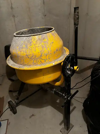 electric concrete mixer, View more