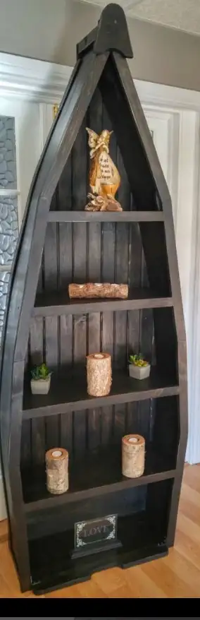 BOAT SHELVING UNIT  !  SOLID WOOD CONSTRUCTION   !, View more